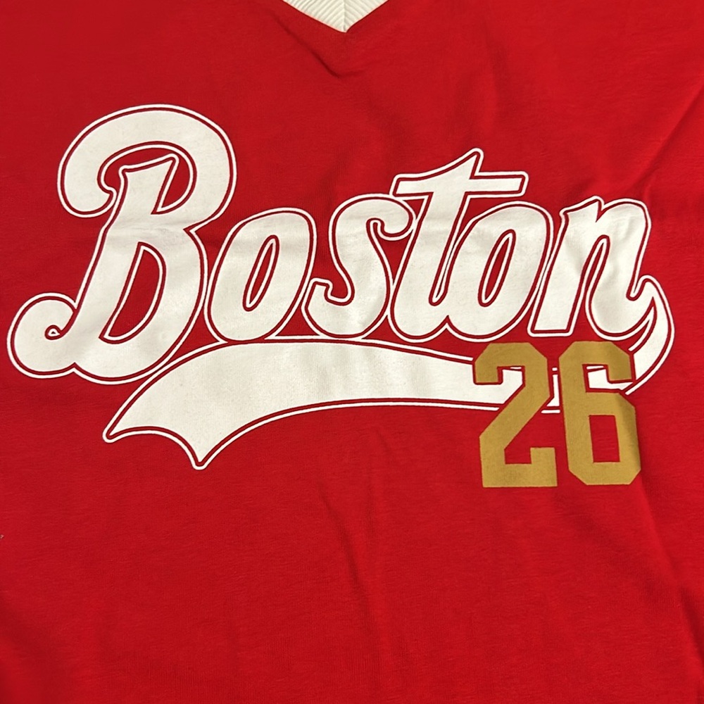 Red sox cropped tshirt